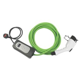 EV charging cable, Type 2, 3-phase, 20 A, 11 kW, 10 m