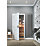 Terma Rolo-Room-E  Wall-Mounted Oil-Filled Radiator Salt & Pepper 800W 370mm x 1800mm