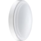 Luceco  LED Decorative Indoor Bulkhead White & Chrome 14W 1300lm