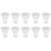 LAP   GU10 LED Light Bulb 345lm 3.6W 10 Pack