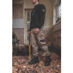 DEWALT Turlock Work Trousers Stone 32" W 31" L