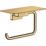 Hansgrohe AddStoris Toilet Roll Holder with Shelf Polished Gold Optic