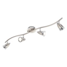Inlight Elara Linear Light Fitting Satin Nickel