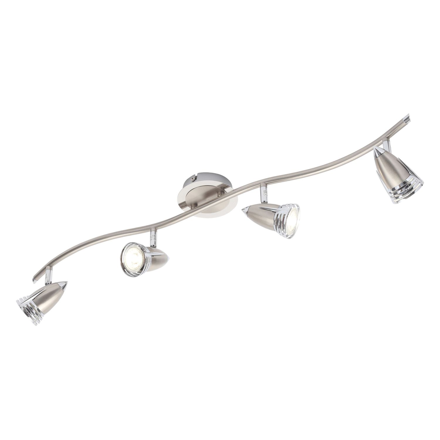 Inlight Elara Linear Light Fitting Satin Nickel (463VJ)