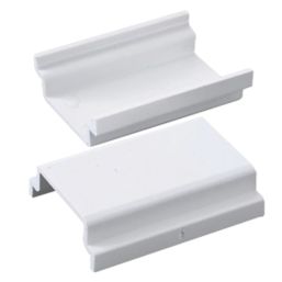 Deta TTE  Trunking Couplers 38mm x 16mm 2 Pack