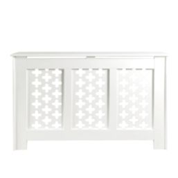Victorian Radiator Cover White 1420mm x 210mm x 918mm