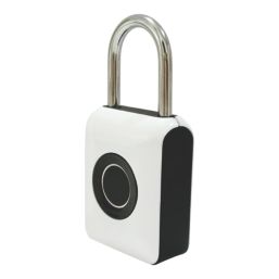 Smith & Locke  Zinc  Closed Shackle Fingerprint  Biometric Lock 33mm