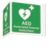 Essentials Automated External Defibrillator Projecting Sign (3D) 200mm x 400mm