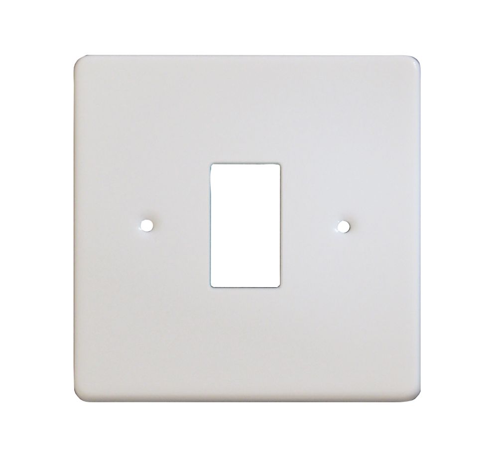 Varilight PowerGrid 1-Module Grid Faceplate White