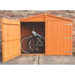 Shire  7' x 3' (Nominal) Apex Timber Bike Store