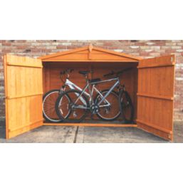 Shire  7' x 3' (Nominal) Apex Timber Bike Store