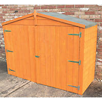 Shire  7' x 3' (Nominal) Apex Timber Bike Store