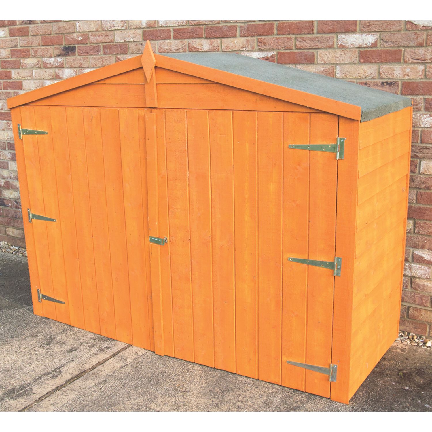 Shire 7' x 3' (Nominal) Apex Timber Bike Store (4644X)