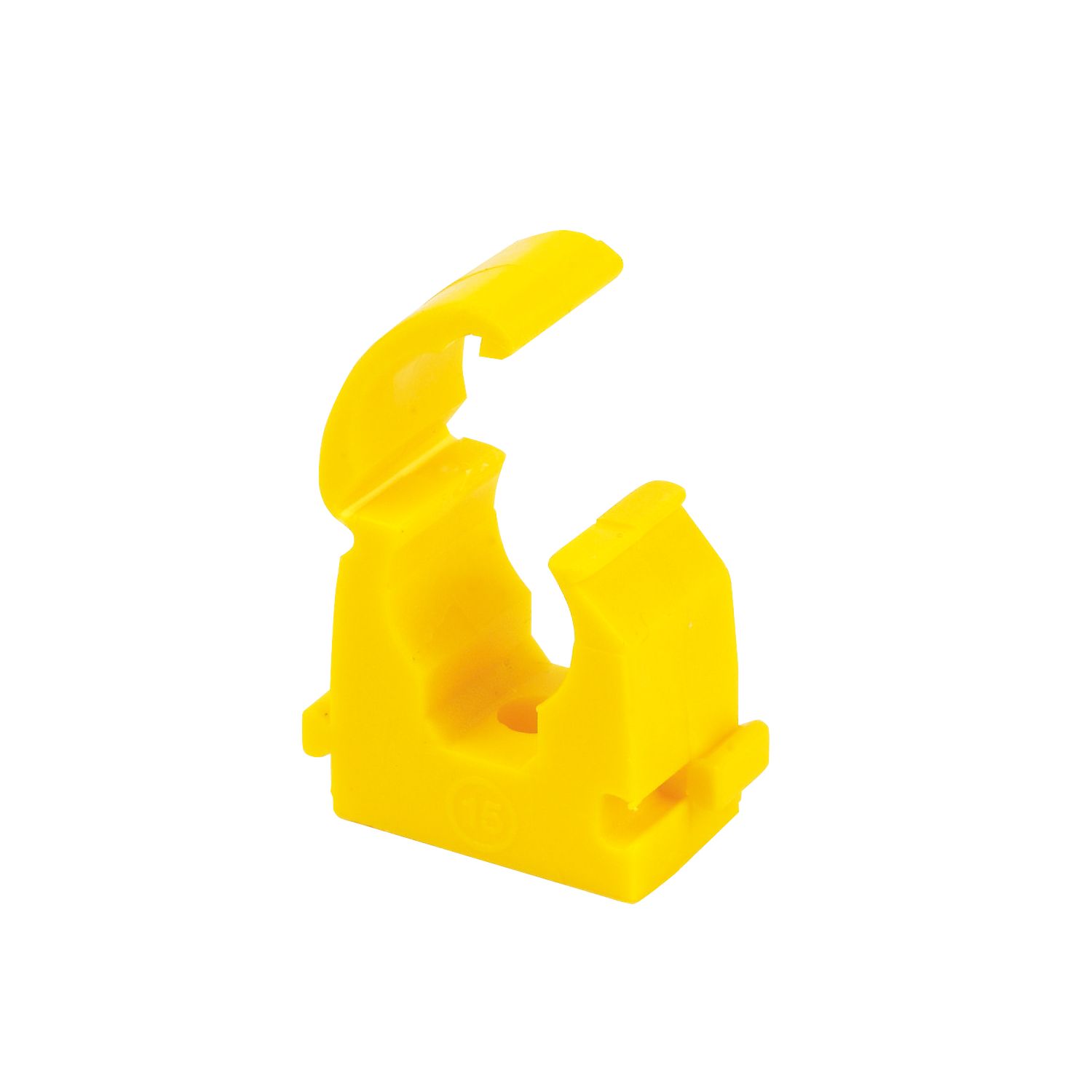Talon 15mm Hinged Clips Yellow 20 Pack (46455)