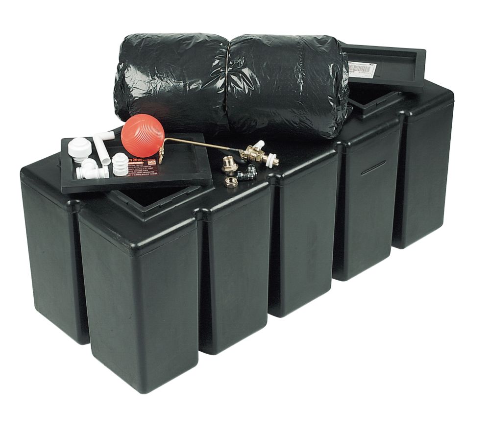 Polytank Loft Tank Kit 42gallon (UK) 1185mm x 503mm x 503mm - Screwfix