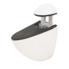 Adjustable Lightweight Bracket White  x 100mm