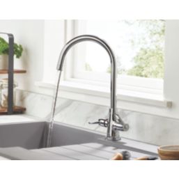 Bristan Echo Easyfit Mono Mixer Kitchen Tap Chrome