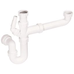 McAlpine SK1 Adjustable 1.5 Bowl Single-Appliance 1 1/2" Sink P Trap Kit