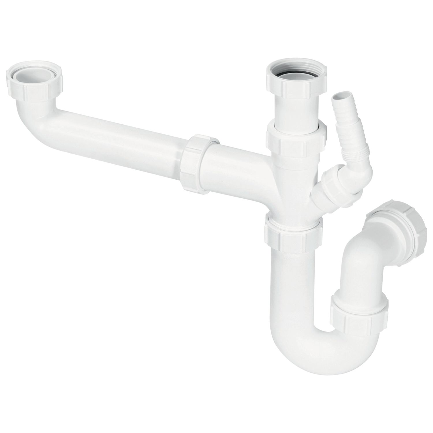 McAlpine Adjustable 1.5 Bowl 1 1/2" Sink Kit (464CL)