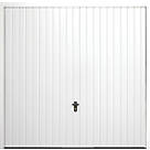 Gliderol Vertical 8' x 7' Non-Insulated Framed Steel Up & Over Garage Door White