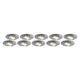 4lite  Tilt  Fire Rated GU10 Downlights Chrome 30 Pack