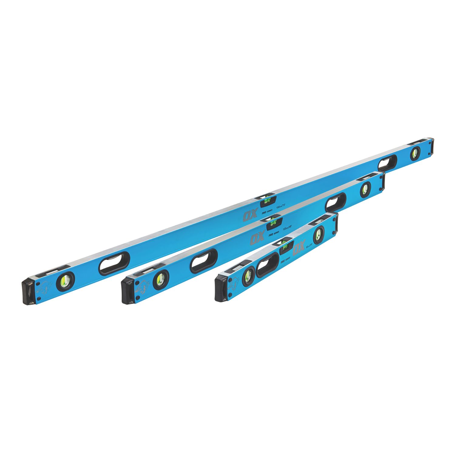 OX Pro Spirit Level Set 3 Pieces (464HP)