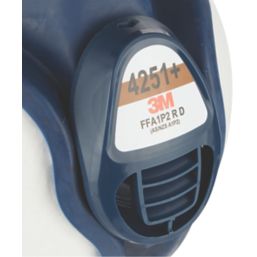 3M 4251+ One Size Half Mask Respirator A1-P2