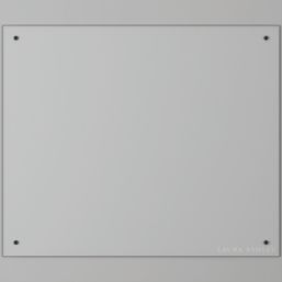 Laura Ashley  Clear with Black Caps Kitchen Splashback 900mm x 750mm x 6mm