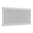 Reina 600mm x 1190mm 5276BTU White Horizontal 3 Column Radiator