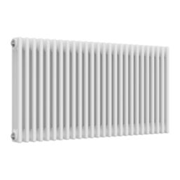 Reina 600mm x 1190mm 5276BTU White Horizontal 3 Column Radiator