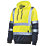 Tough Grit  High Visibility Hoodie Yellow / Navy XX Large 56.5" Chest