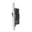 Arlec  10A 2-Gang 2-Way Light Switch  Polished Chrome