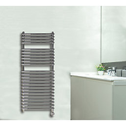 Towelrads Iridio Thermostatic Electric Towel Radiator 1200mm x 500mm Chrome 2047BTU