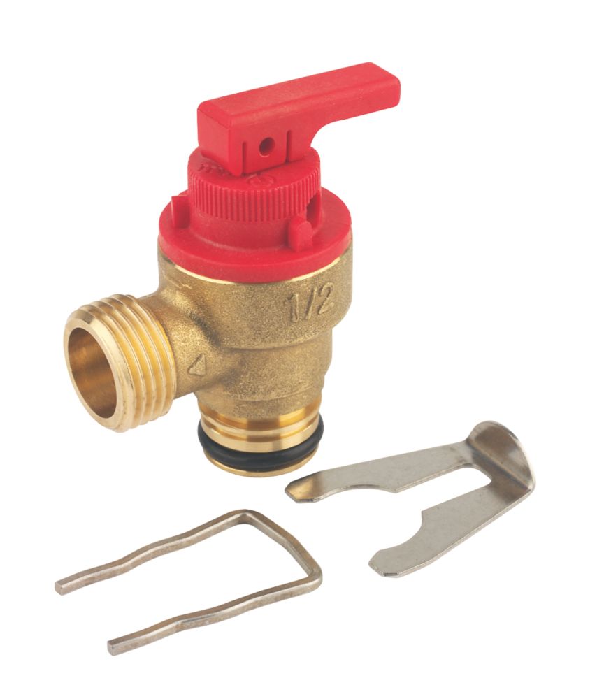 Vaillant 178985 3Bar Pressure Relief Valve Screwfix
