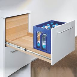 Essentials Steel Self-Closing Ball Bearing Drawer Runners 900mm 2 Pack