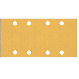 Bosch Expert C470 240 Grit 8-Hole Punched Multi-Material Sanding Sheets 93mm x 186mm 10 Pack