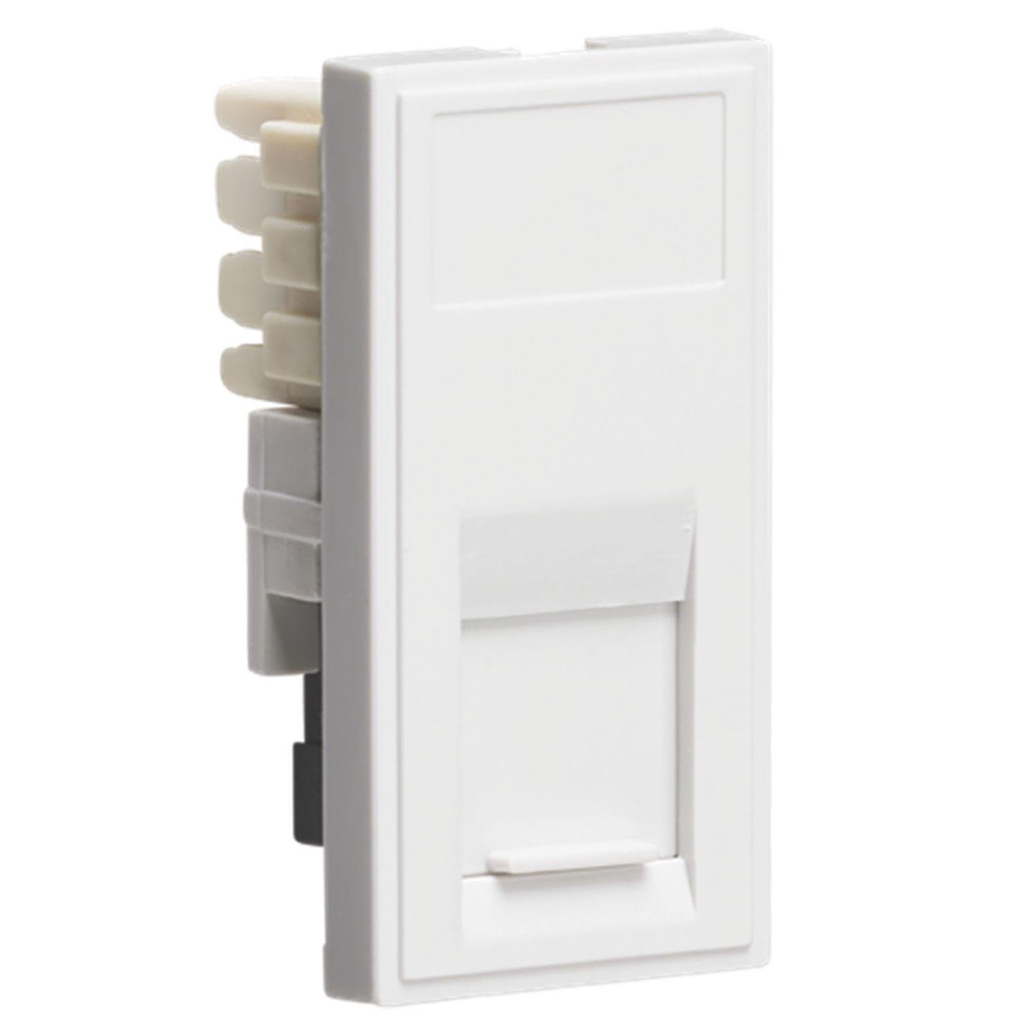 Knightsbridge Modular RJ11 Telephone / Data Socket White (464YA)