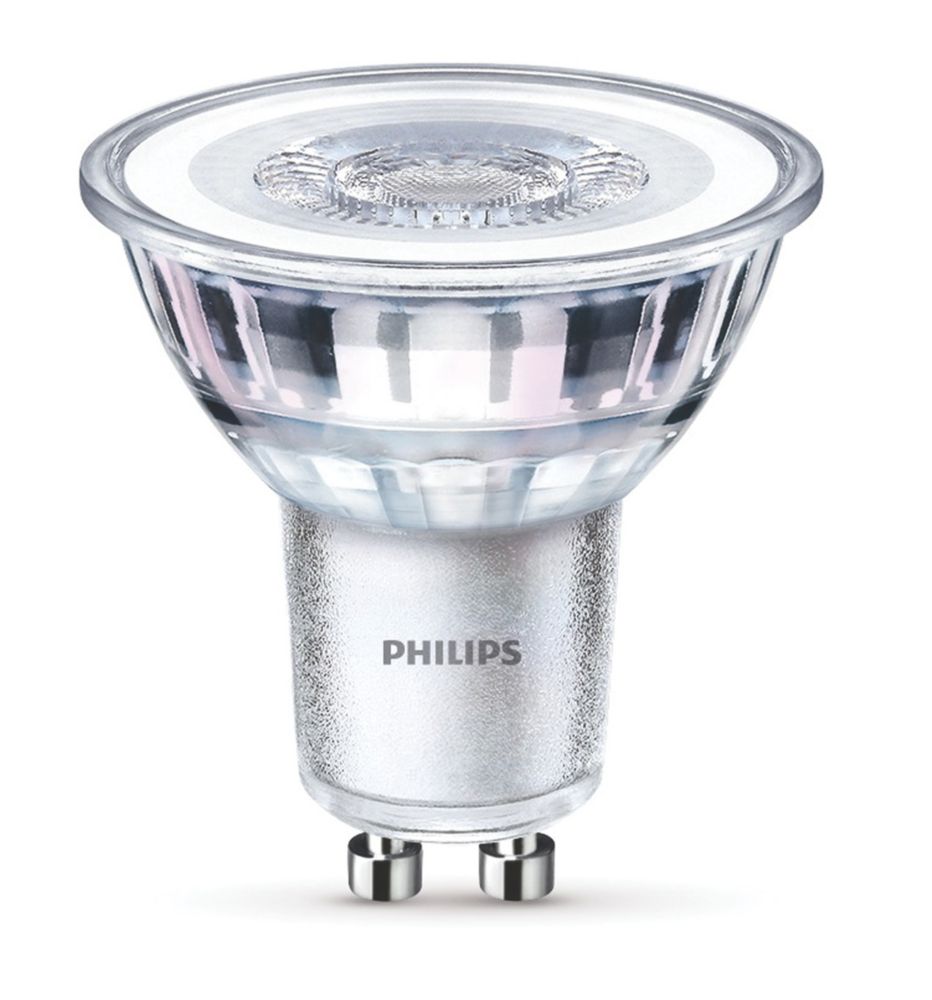 Philips GU10 LED Light Bulb 345lm 4.6W 6 Pack Screwfix