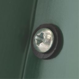 Yardmaster  6' x 4' (Nominal) Apex Metal Shed Green