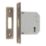 Smith & Locke  3 Lever Antique Brass Deadlock 76mm Case - 57mm Backset