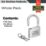 Burg-Wachter  Keyed Alike    Padlocks Aluminium 60mm 5 Pack