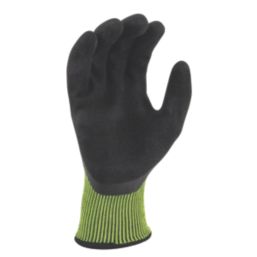 Stanley Hi-Vis Gripper Gloves Yellow Large