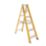 Lyte Fibreglass 1.53m 6 Step Swingback A Frame Step Ladder