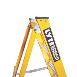 Lyte Fibreglass 1.53m 6 Step Swingback A Frame Step Ladder