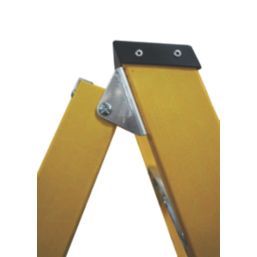 Lyte Fibreglass 1.53m 6 Step Swingback A Frame Step Ladder