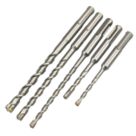 Erbauer  SDS Plus Shank Masonry Drill Bit Set 5 Pieces