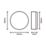 Philips SuperSlim LED Ceiling Light IP20 White 18W 1500lm