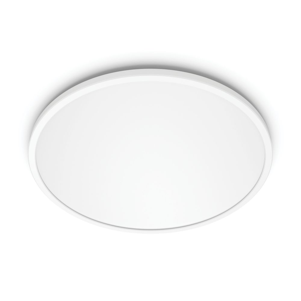 Philips SuperSlim LED Ceiling Light IP20 White 18W 1500lm Screwfix
