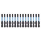 Erbauer  1/4" 50mm Hex Shank TX25 Screwdriver Bits 15 Pack