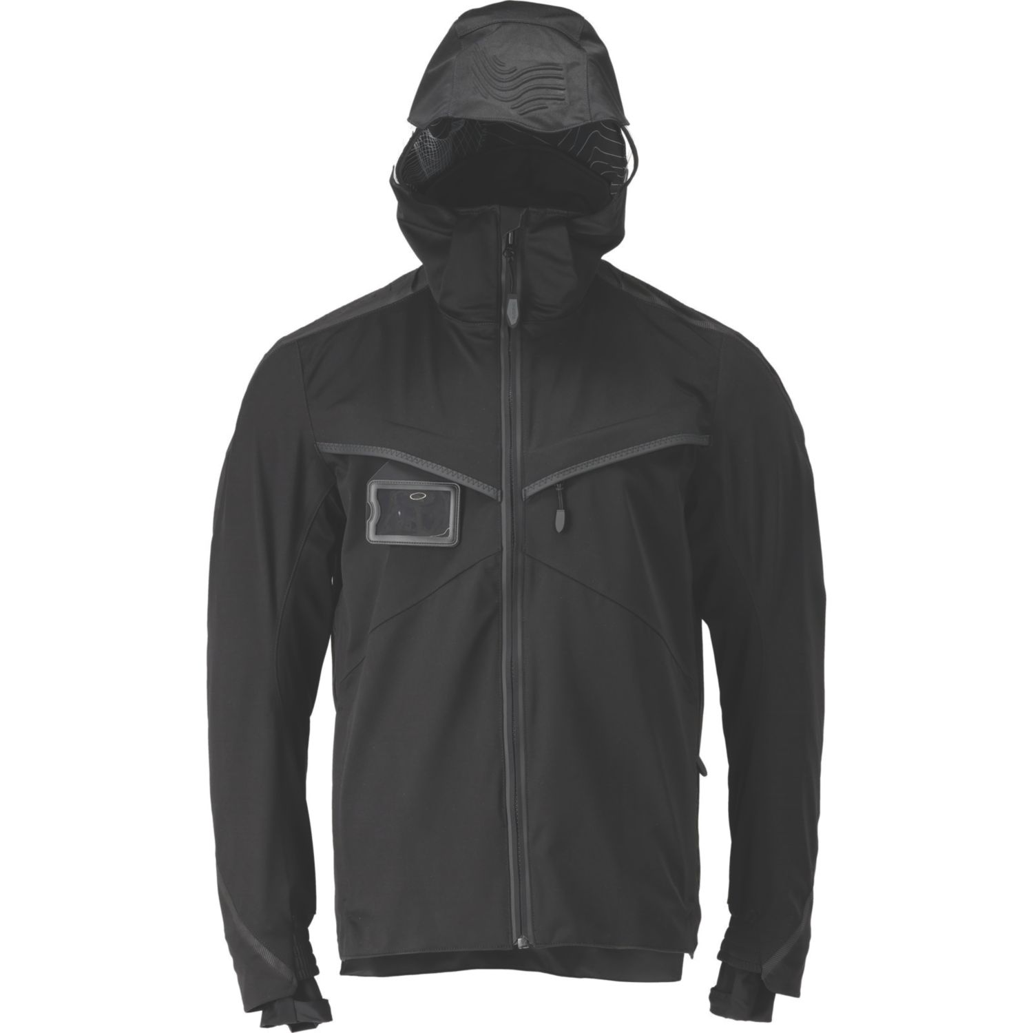 Mascot Customized Outer Shell Jacket Black Large 41" Chest (465KX)
